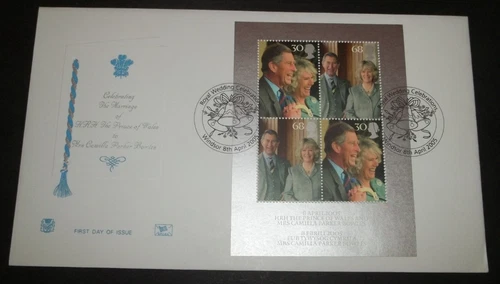 2005 ROYAL WEDDING M/S STUART FIRST DAY COVER -ROYAL WEDDING CELEBRATION WINDSOR