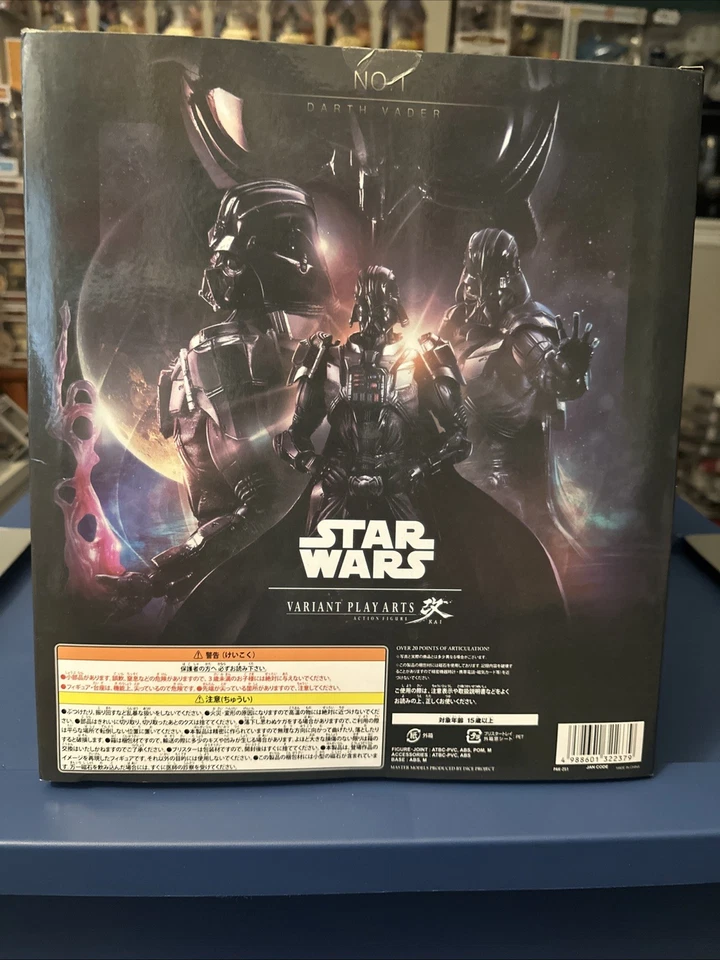 Variante Play Arts Star Wars Darth Vader Figura de Acción Modelo Estatua Juguete Nuevo Foto 3 de 4