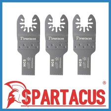 3 x Spartacus 20mm Oscillating Multi Tool Multitool Plunge Cutting Wood Blades