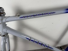 Cadre Vélo Bianchi Vintage 61 Cm Acier – Fourche Cinelli, Jeu De Direction Dura-Ace, Idéal Pour Resto Ou Fixation