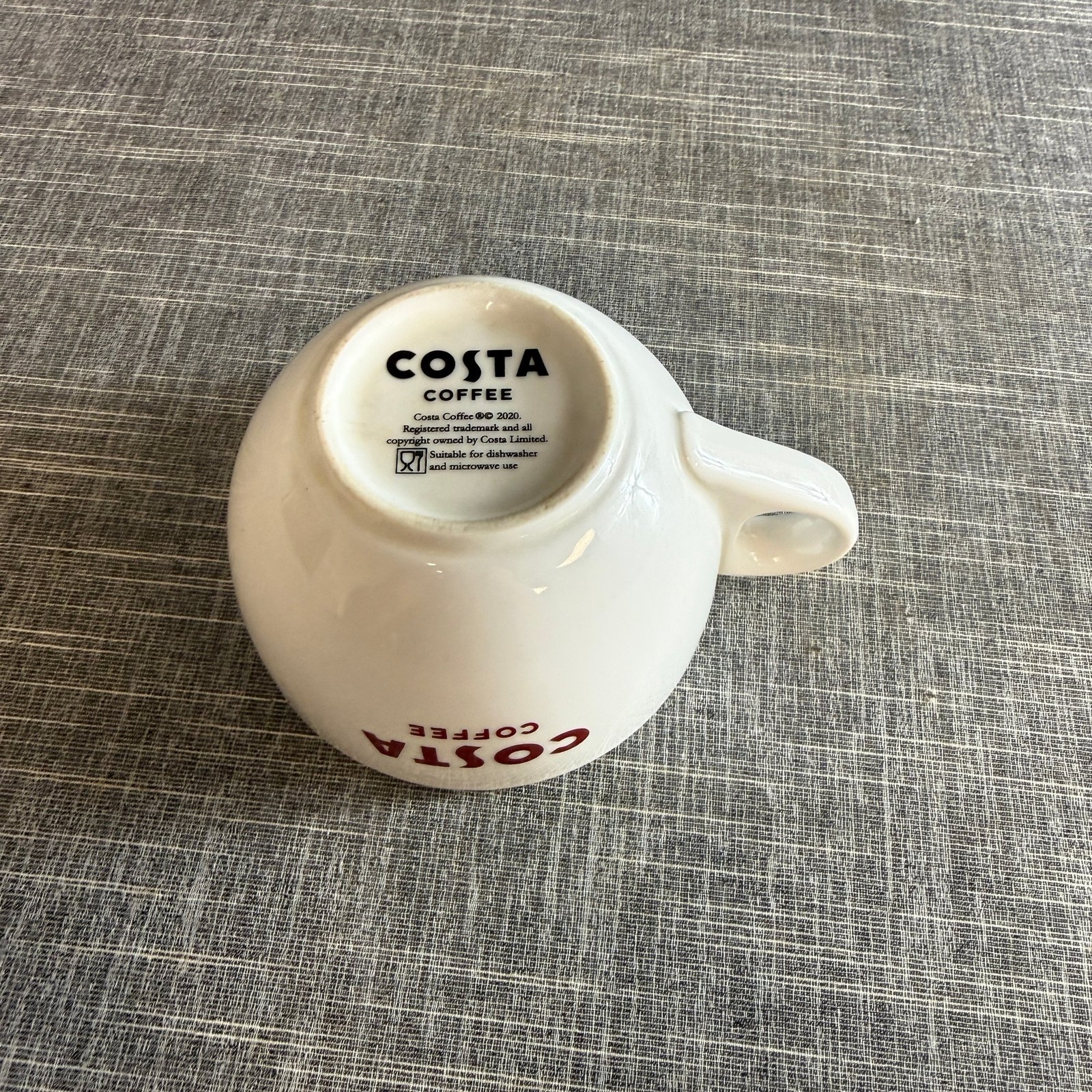 Costa Coffee Ceramic Cup White Dishwasher Microwave Safe Collectable image 5
