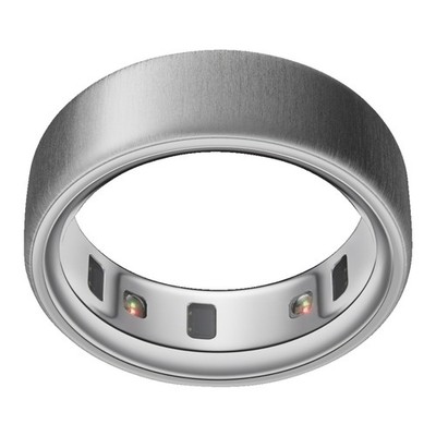 OURA Ring 4, Größe 6, Brushed Silver, Smart