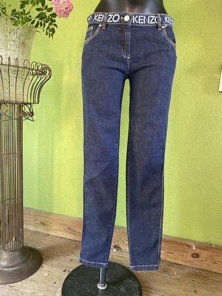 Women Kenzo Jeans Navy 27 / S #9VFL