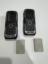Lot Of 2 Kyocera E4233 DuraPlus Cellular Phone Black Sprint - Untested