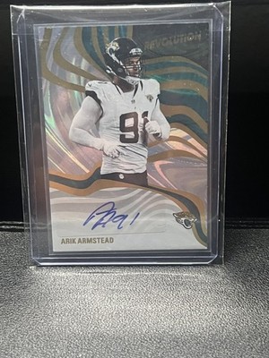 2025 Panini Revolution - Revolution Signatures Arik Armstead #RSA-AAD Swirl (AU)