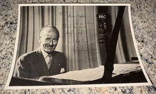Vintage Signed Autograph Photo - British Dance Band Pianist - Charlie Kunz