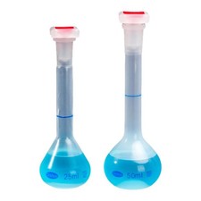 Polypropylene Volumetric Flask 10-1000ml Lab Supply Acid Alkali Resistant