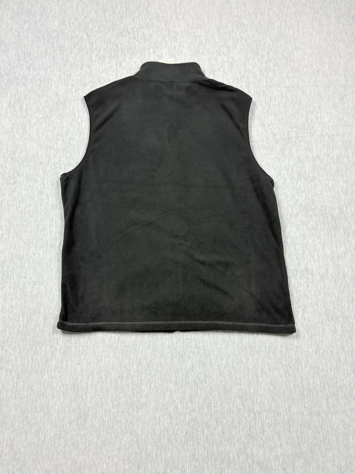 Trimark Tyndall Microfleece Vest Mens Large Black Full Zip Zip Pockets Outdoor - product detail image 4