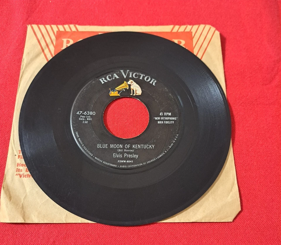 Elvis Rare 45  " That' s All Right " December 1955...USA - Bild 3 von 3