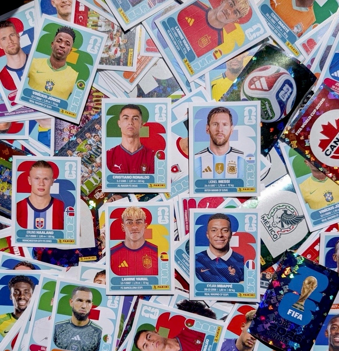 Lot of 35+ random stickers NO DUPLICATES world cup 2026 (READ Description)