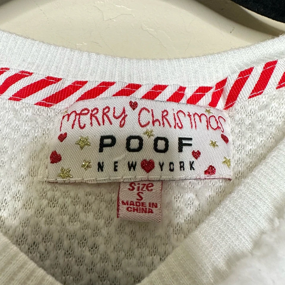 Suéter Feo Navidad Gnomos ENLUCES Oropel Fiesta Ganador Niños Talla Grande Foto 2 de 4