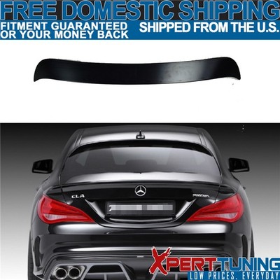 Fits 2013-2018 Benz C117 CLA-Class OE Style Rear Roof Window Spoiler Wing ABS