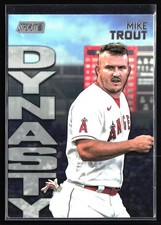 2022 Stadium Club #2A Mike Trout Dynasty and Destiny