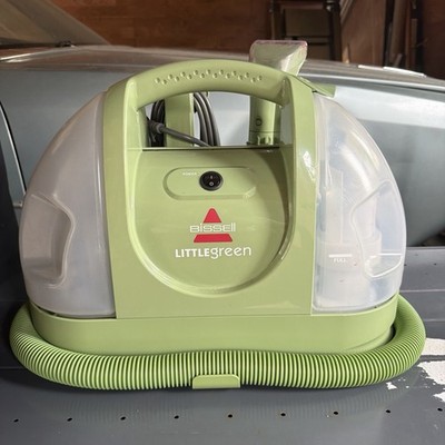Bissell Little Green Portable Carpet Upholstery Spot Cleaner Machine Barely Used