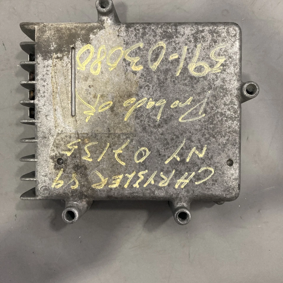 1989-1990 Chrysler Lebaron TCU/TCM 04796121 - Image 4 of 4