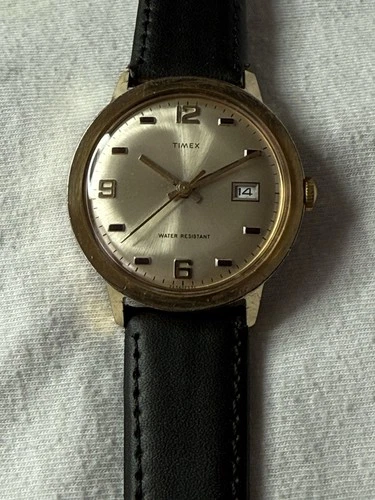 Vintage 1971 Timex Marlin Men’s Mechanical Wristwatch Serviced