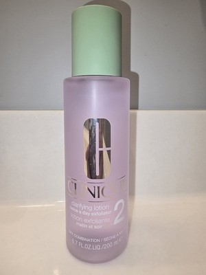 Clinique Clarifying Lotion 2 Dry-Combination Skin 6.7oz New, No Box