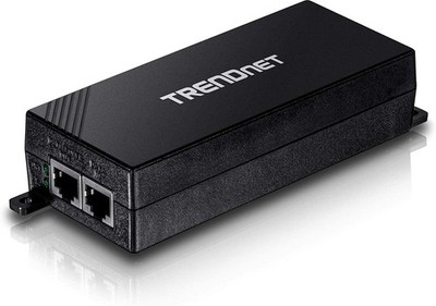 Gigabit Power Over Ethernet Plus Injector, PoE+ (30W) Power Network Distances...