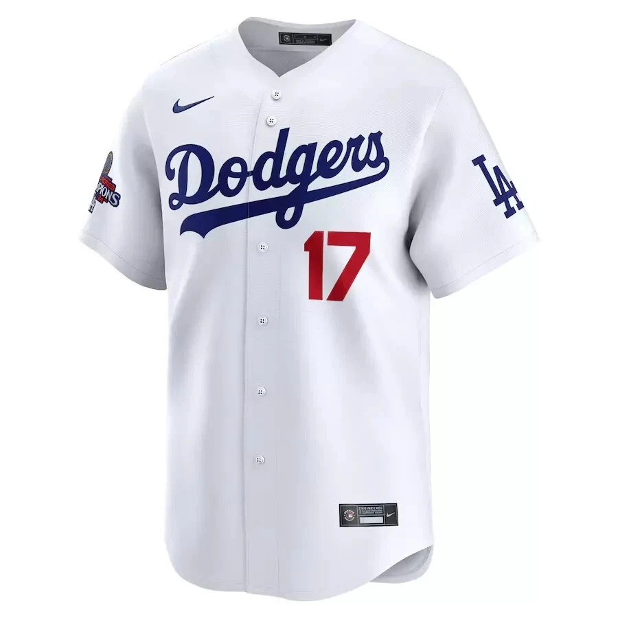 Shohei Ohtani Dodgers Nike World Series Champions Kanji Limited