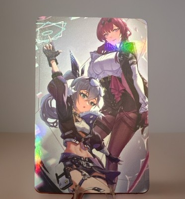 Silver Wolf Kafka Honkai Impact  Goddess Story Anime Waifu Card Girl Foil Doujin