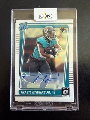 2021 Donruss Optic Rated Rookie Travis Etienne Jr. Auto 48/150