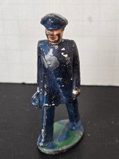 Vintage Barclay Manoil Metal Officer Soldier Army Men Figures