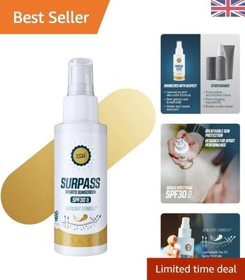 SURPASS LSF 30 Sport Sonnenschutz Spray | Unsichtbares Trockenöl für einen aktiven Lebensstil