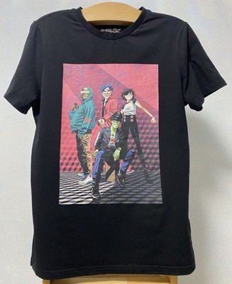 Gorillaz Authentic Official Merch Band Tee Black Graphic Print Sz M