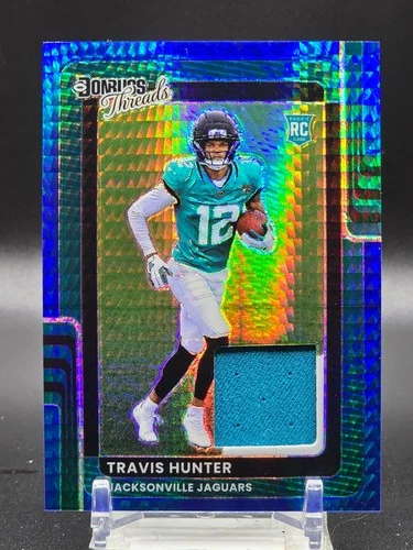 2025 Donruss Optic Travis Hunter Blue Hyper (RAW)