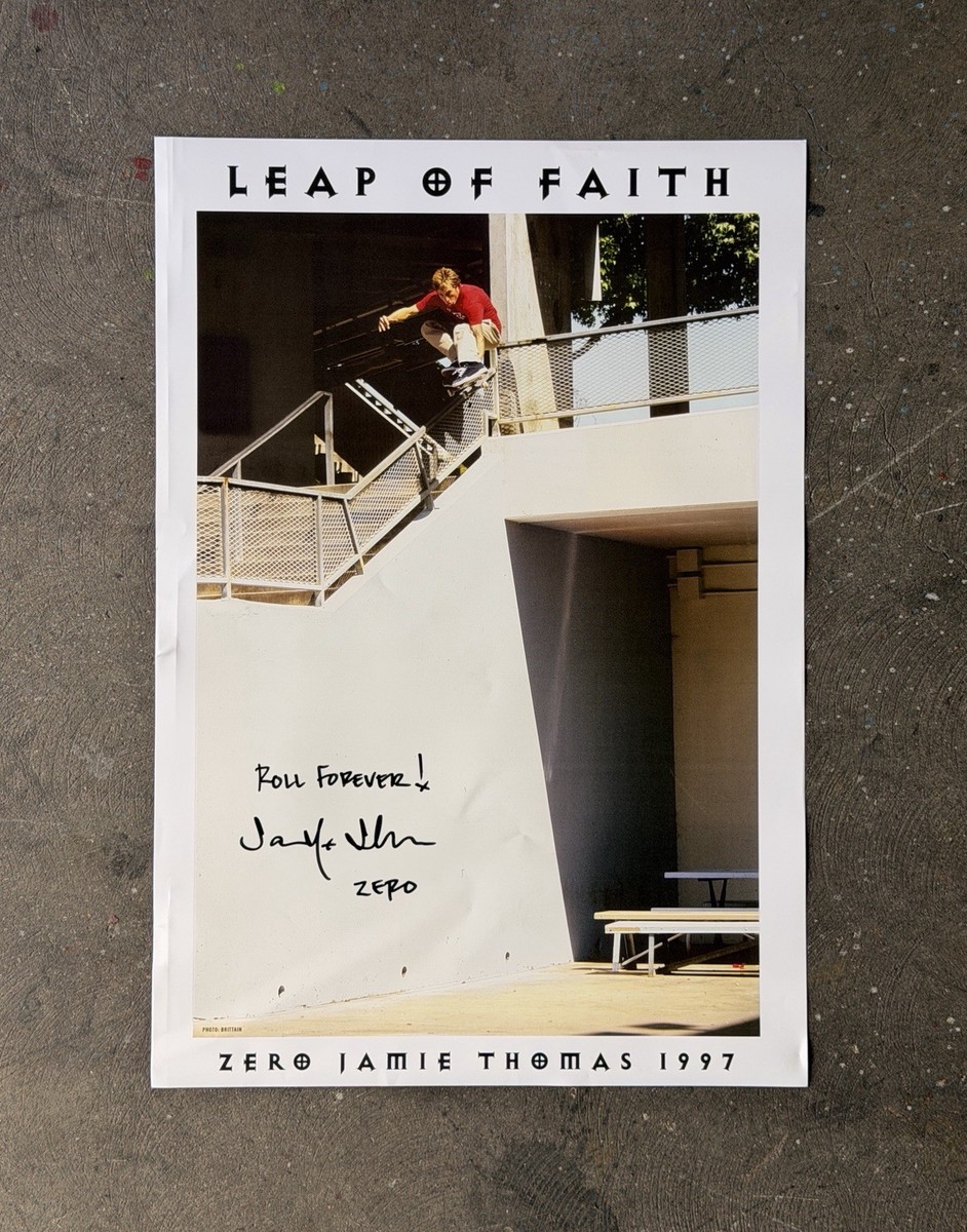 Leap Of Faith' Poster Signed By Jamie Thomas | eBay