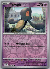 Pokemon - Corona Estelar - 062/142 - Yamask - Holograma Inverso - Casi Nuevo/Muy Nuevo