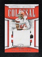 2019 Panini National Treasures Colossal Materials 16/99 Odell Beckham Jr 1q7k