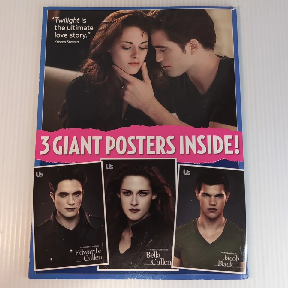 Us Magazine Collectors Edition Twilight Breaking Dawn 2012 Posters Not Incl - Image 3 of 4