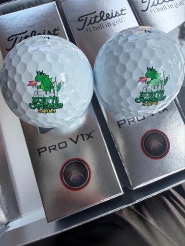 Scotty Cameron Titleist Godzilla Logo Pro V1x Golf Balls Japan Limited 1 Dozen