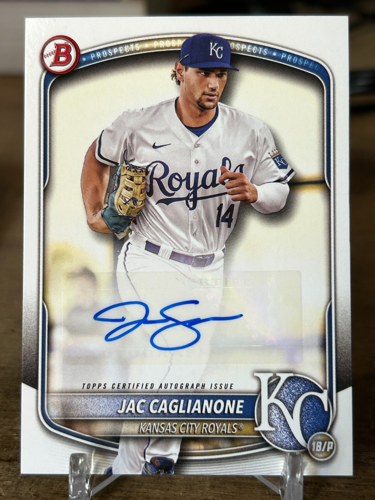 2025 Bowman - Paper Prospect Retail Autographs Jac Caglianone #BPA-JC (AU, RC)