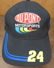 VTG Dupont Motorsports Black 24 Jeff Gordon hat trucker cap hat