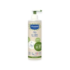 Mustela Gel Lavant Famille BIO – Corps & Cheveux – Huile d’Olive Bio – 400 ml