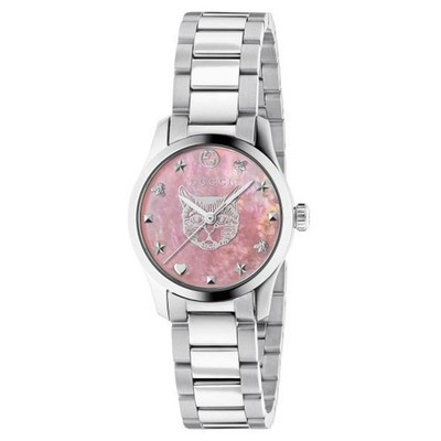 Gucci G-Timeless YA1265013 Women s Watch   27 mm Stainless Steel