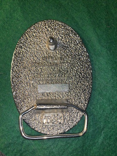 VINTAGE BELT BUCKLE "I AM PROUD TO BE A TEXAN" 1787-1987 200 Anniversary USA New - Bild 3 von 5