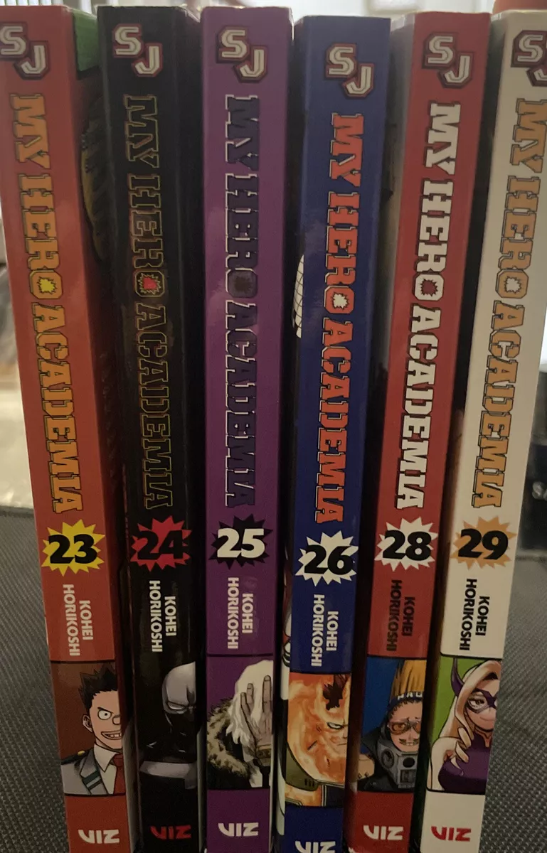 My Hero Academia Manga Series ( Vol 1 - 23 ) Collection 23 Books Set By  Kohei Horikoshi: unknown author: : Books