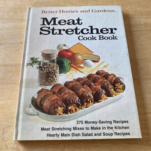 Better Homes and Gardens Meat Stretcher Cook Book Vintage