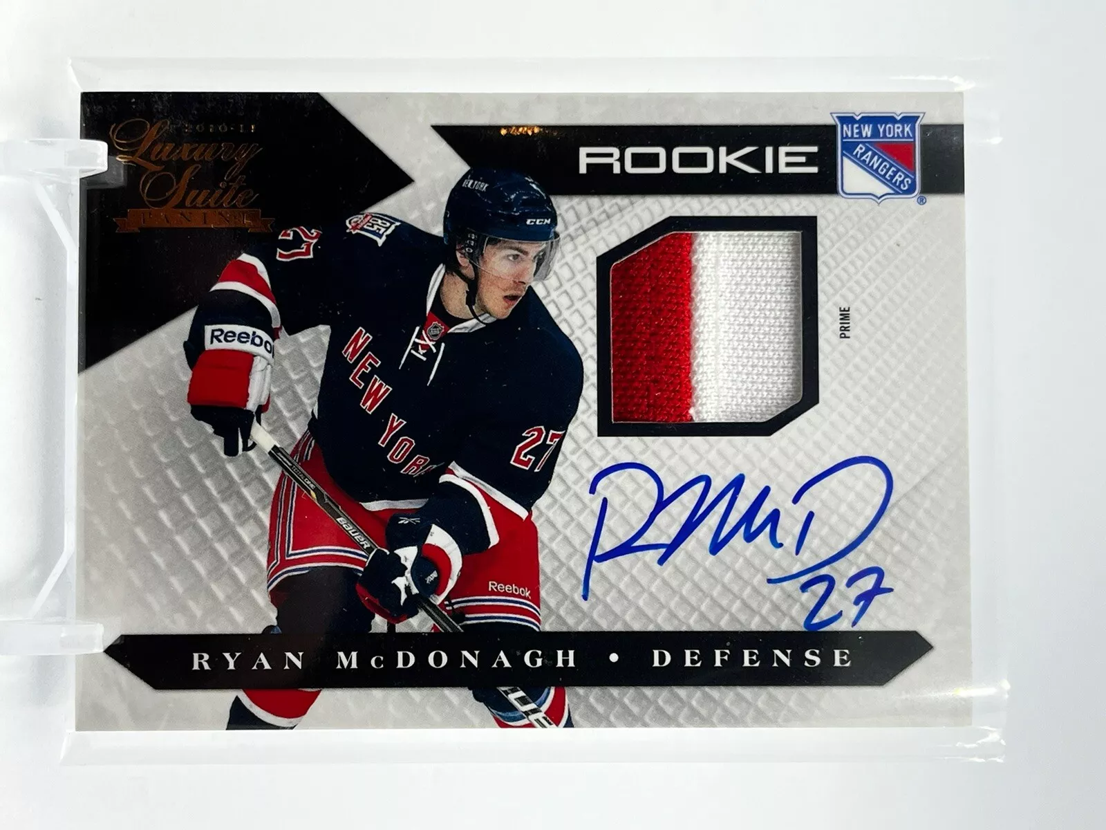 Ryan Mcdonagh trading card