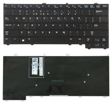 Genuine QWERTY keyboard DELL Latitude 12 7000 E7240 E7420 E7440