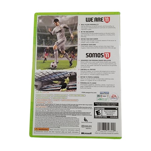 Fifa Soccer 11 Microsoft Xbox 360 Game - Tested / Working - Picture 2 of 3