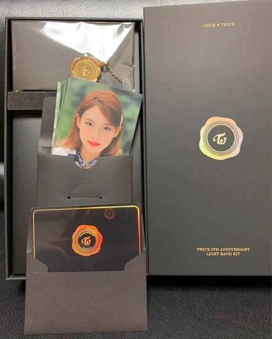 twice セット TWICE Light Band Kit Necklace Official Photocard 5th