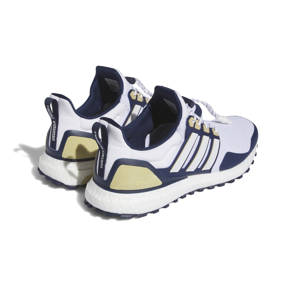 Adidas Shoes Mens 14 White Navy Ultra Boost Georgia Tech Limited Edition Sneaker adidas NCAA x UltraBoost 1.0 Georgia Tech Yellow Jackets for  main image 4