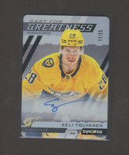 2022-23 Synergy Cast For Greatness Signatures Autograph #CGSET Eeli Tolvanen /25