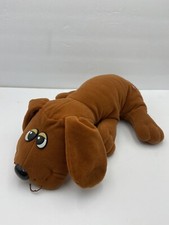 Vintage 1985 Pound Puppy Tonka Brown Stuffed Plush Dog Floppy Ears