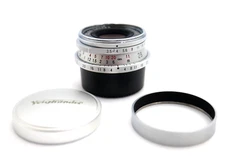 494 Voigtlander Color Skopar 28mm f/3.5 for Leica L39 **MINT** HOOD "Very RARE"