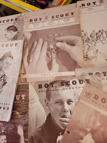 Large lot Vintage Boy Scout Magazines Pamphlets Booklets Quarterly 50'- 60's - Picture 10 of 12